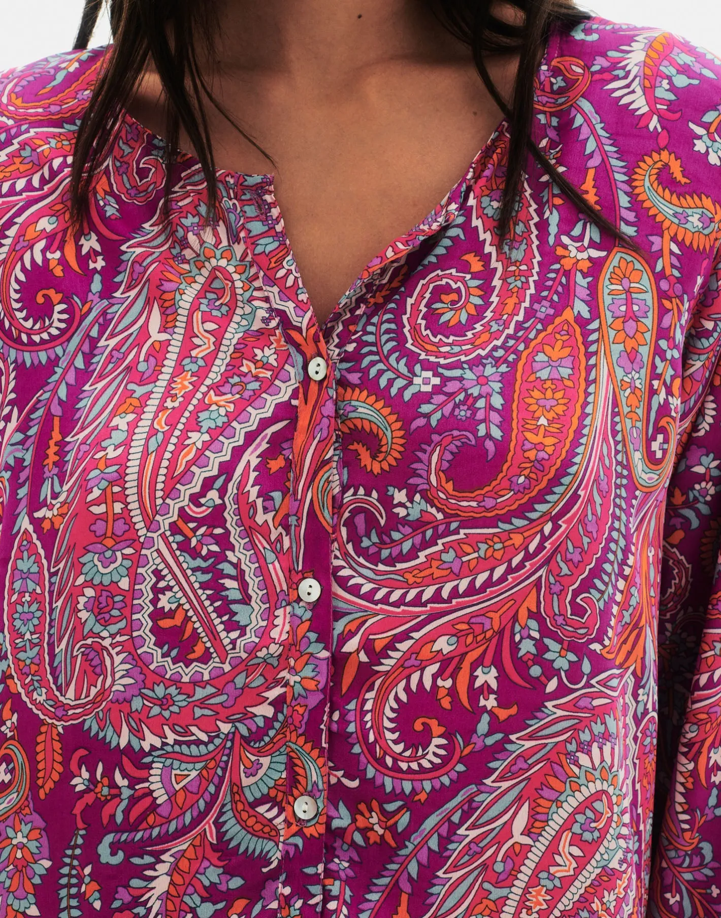 Natura Selection Camisa Paisley