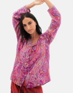 Natura Selection Camisa Paisley