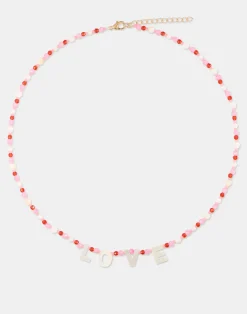 Natura Selection Collar Beads Love