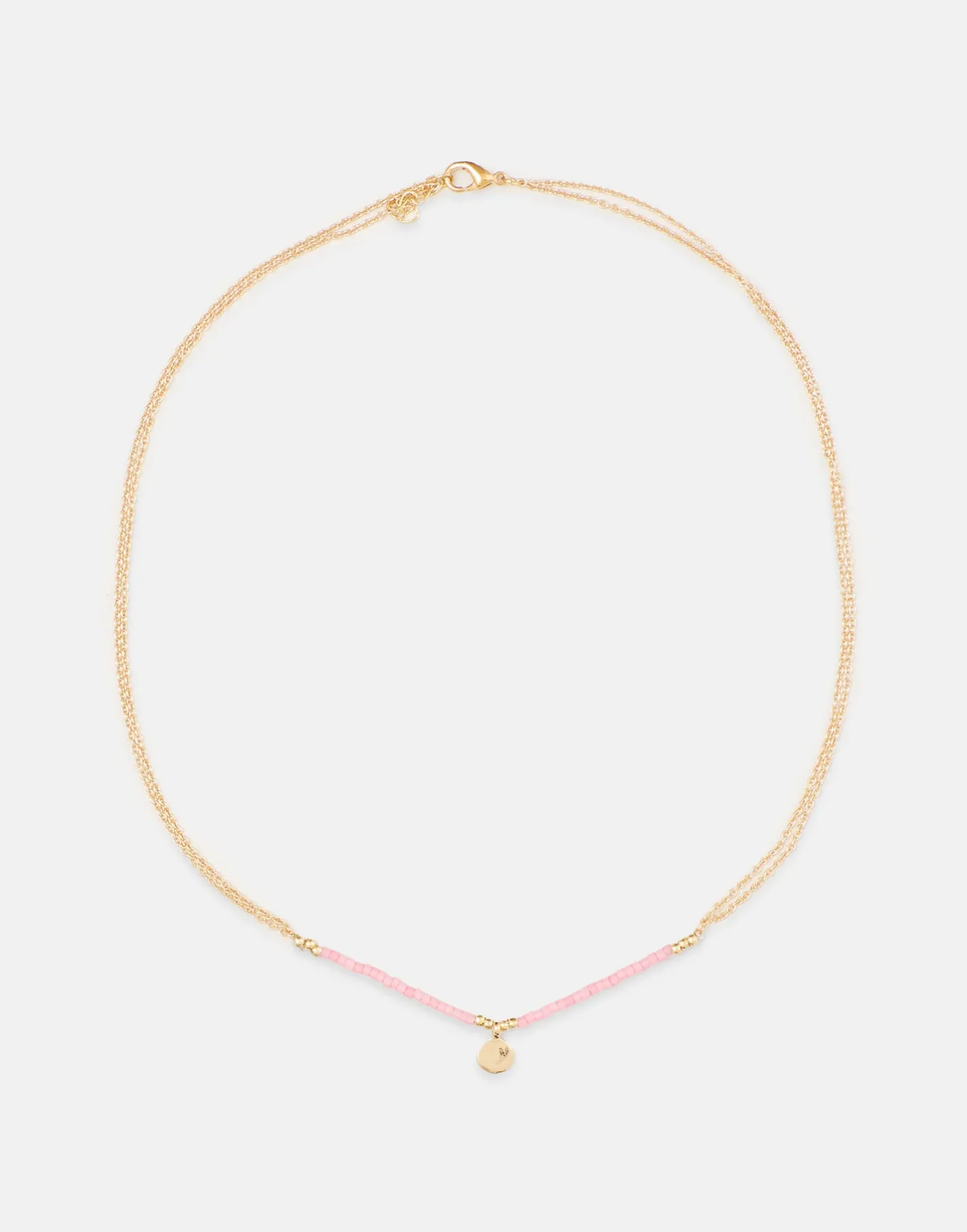 Natura Selection Collar Oro Beads Minicharm