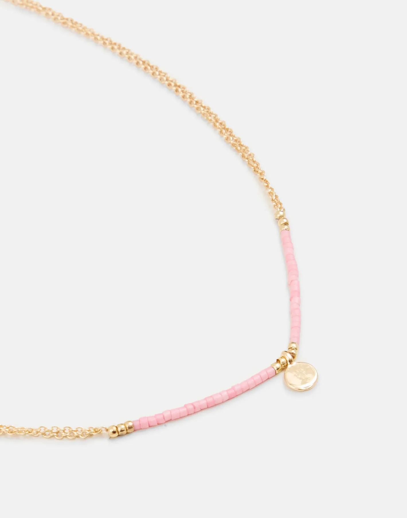 Natura Selection Collar Oro Beads Minicharm