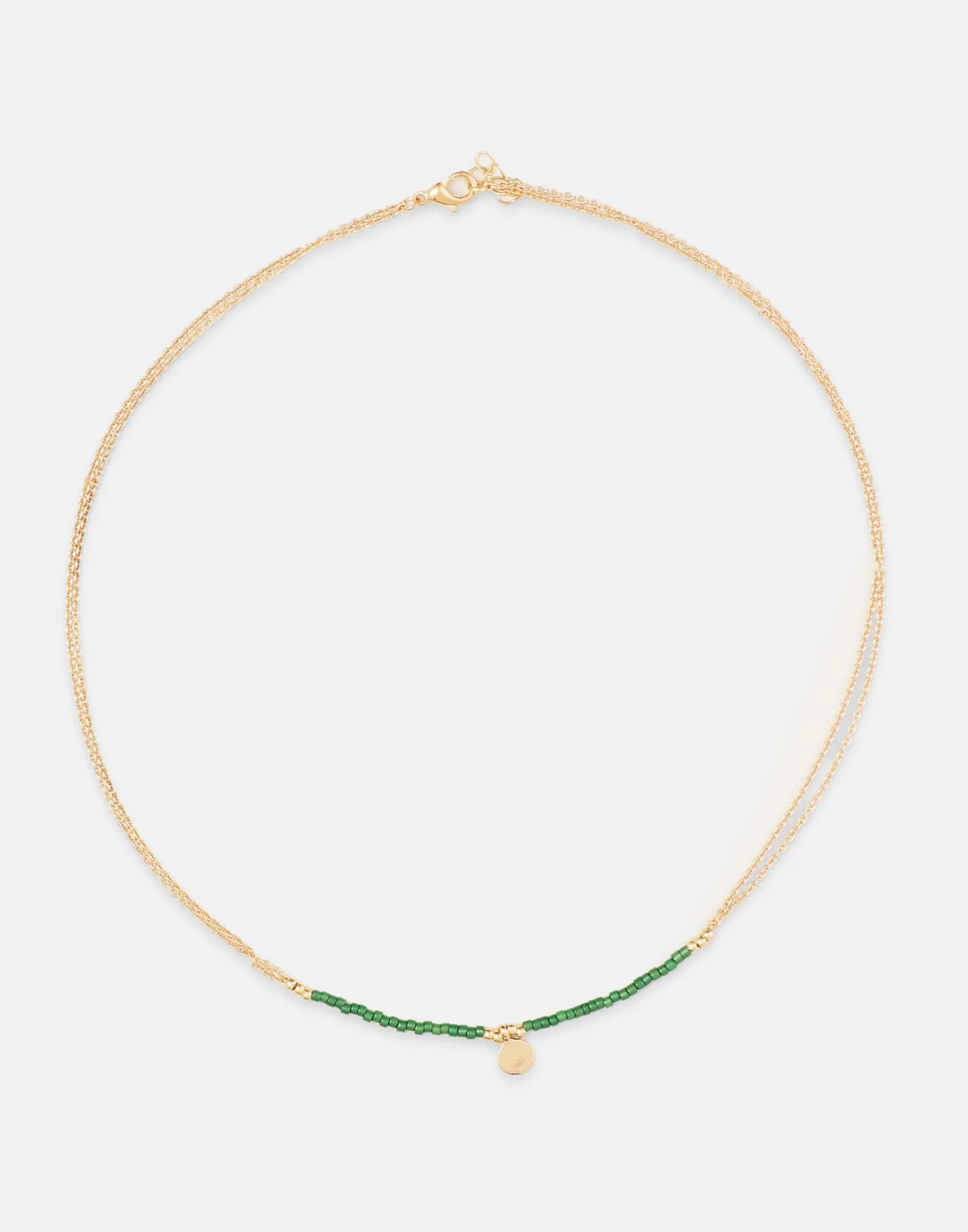 Natura Selection Collar Oro Beads Minicharm