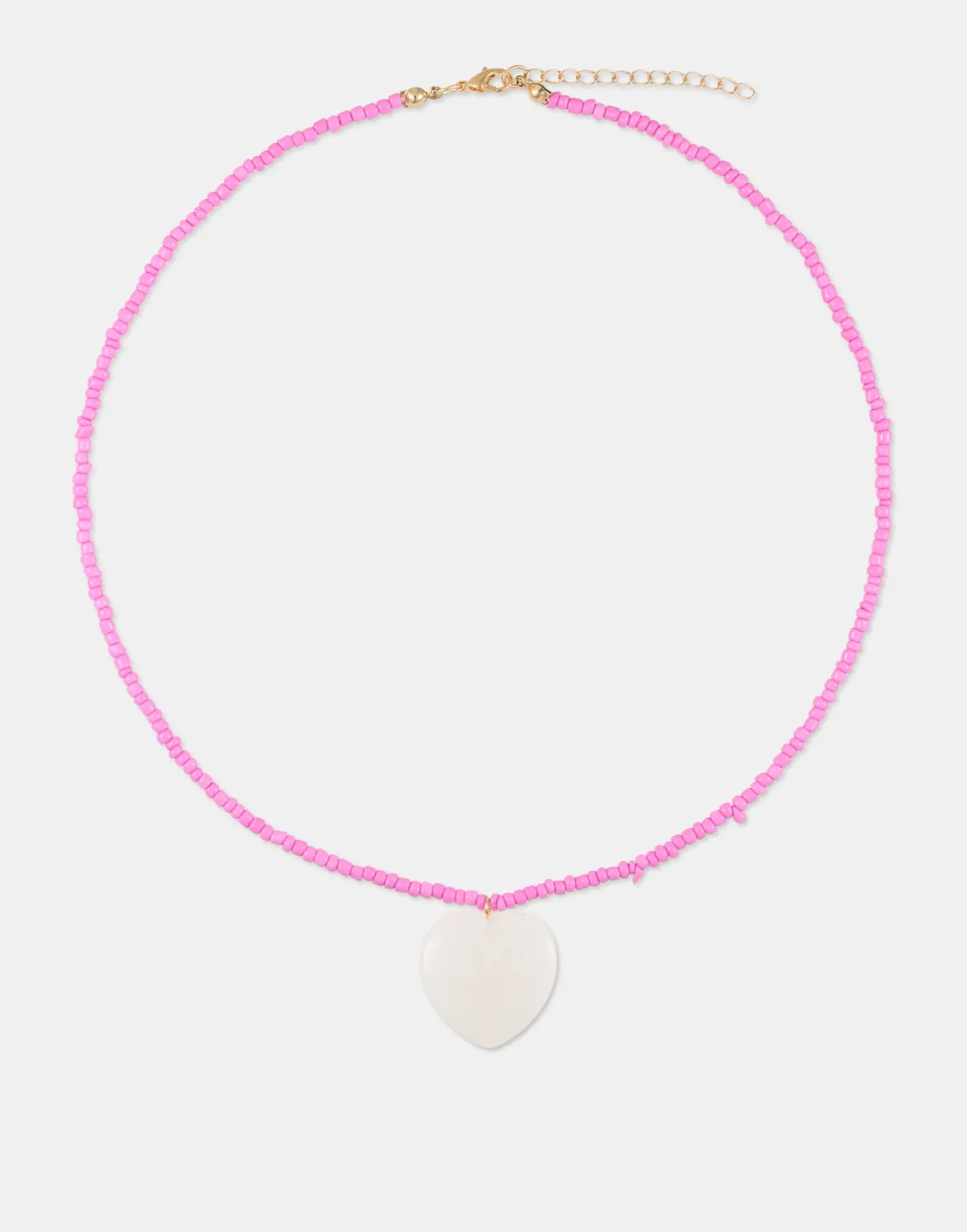 Natura Selection Collar Piedra Corazón
