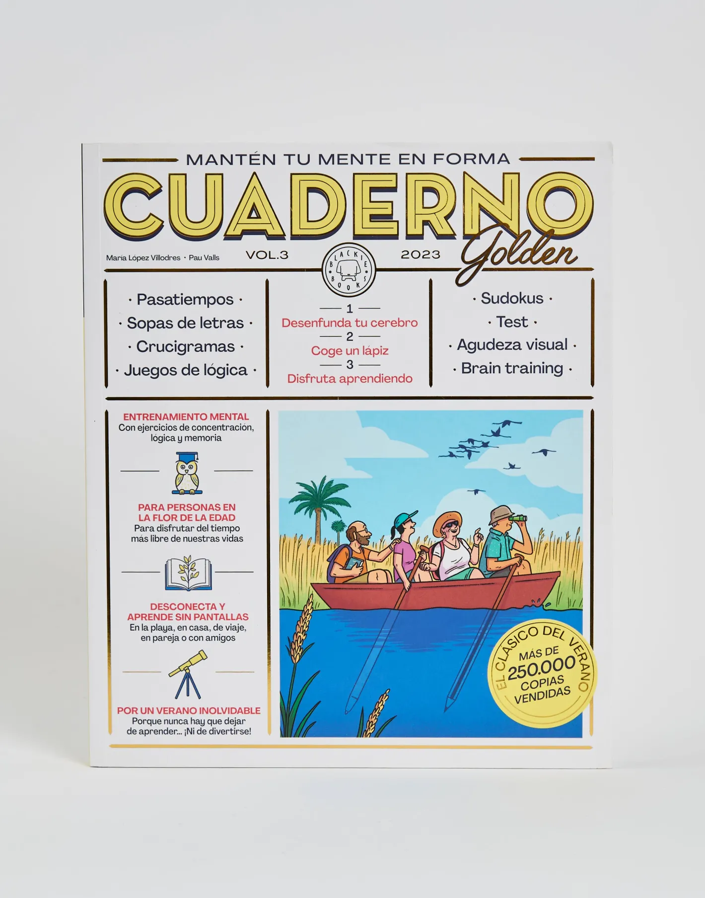 Natura Selection Cuadreno Golden Blackie Books Vol.3