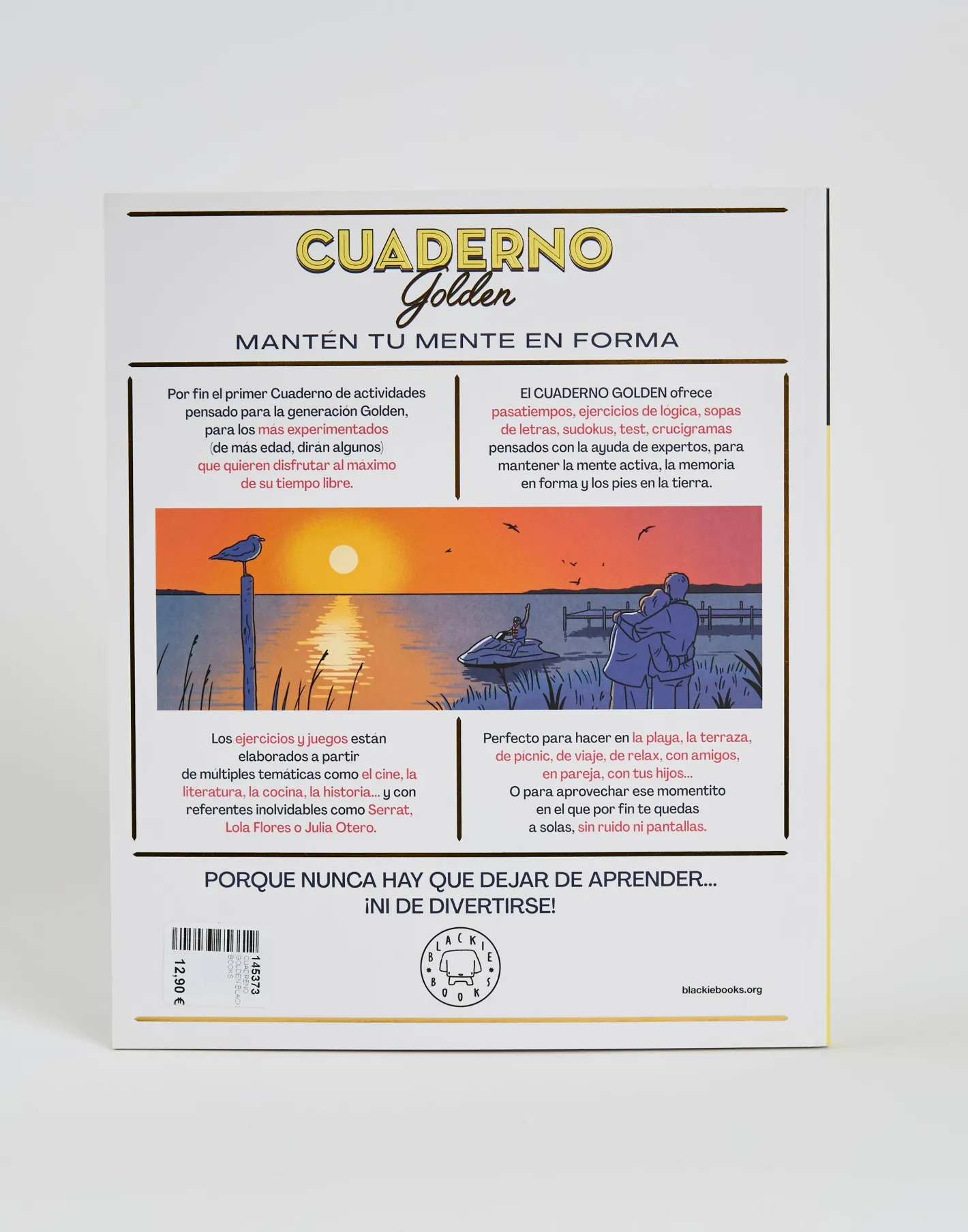 Natura Selection Cuadreno Golden Blackie Books Vol.3