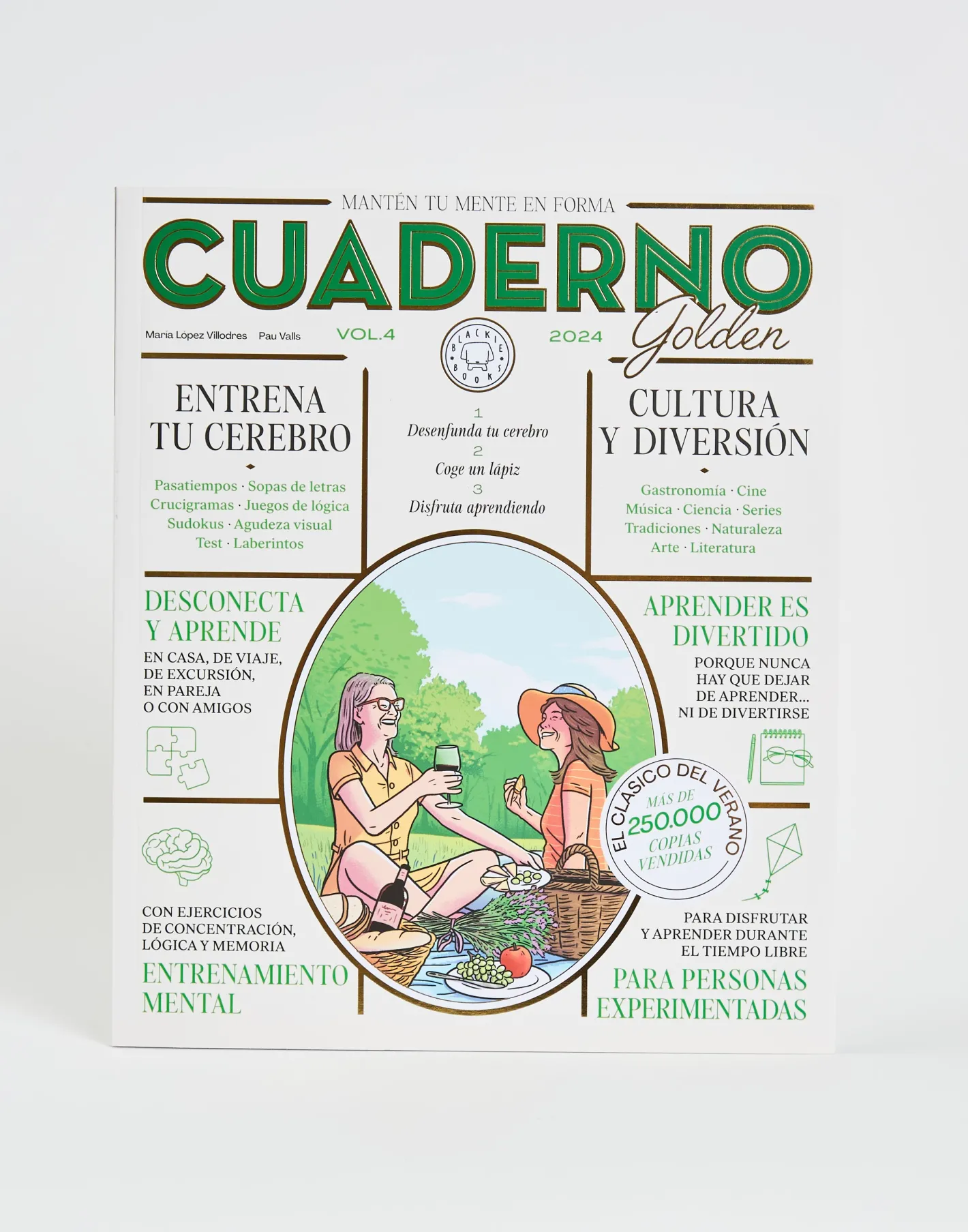 Natura Selection Cuadreno Golden Blackie Books Vol.4