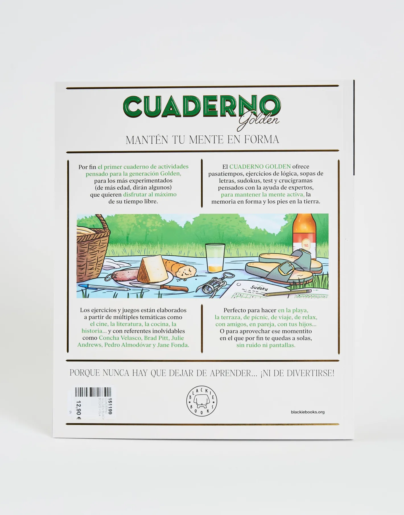 Natura Selection Cuadreno Golden Blackie Books Vol.4