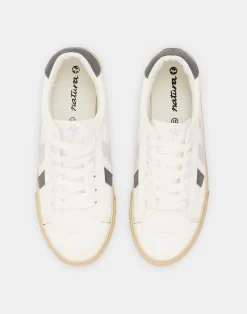 Natura Selection Deportiva Blanca Franjas