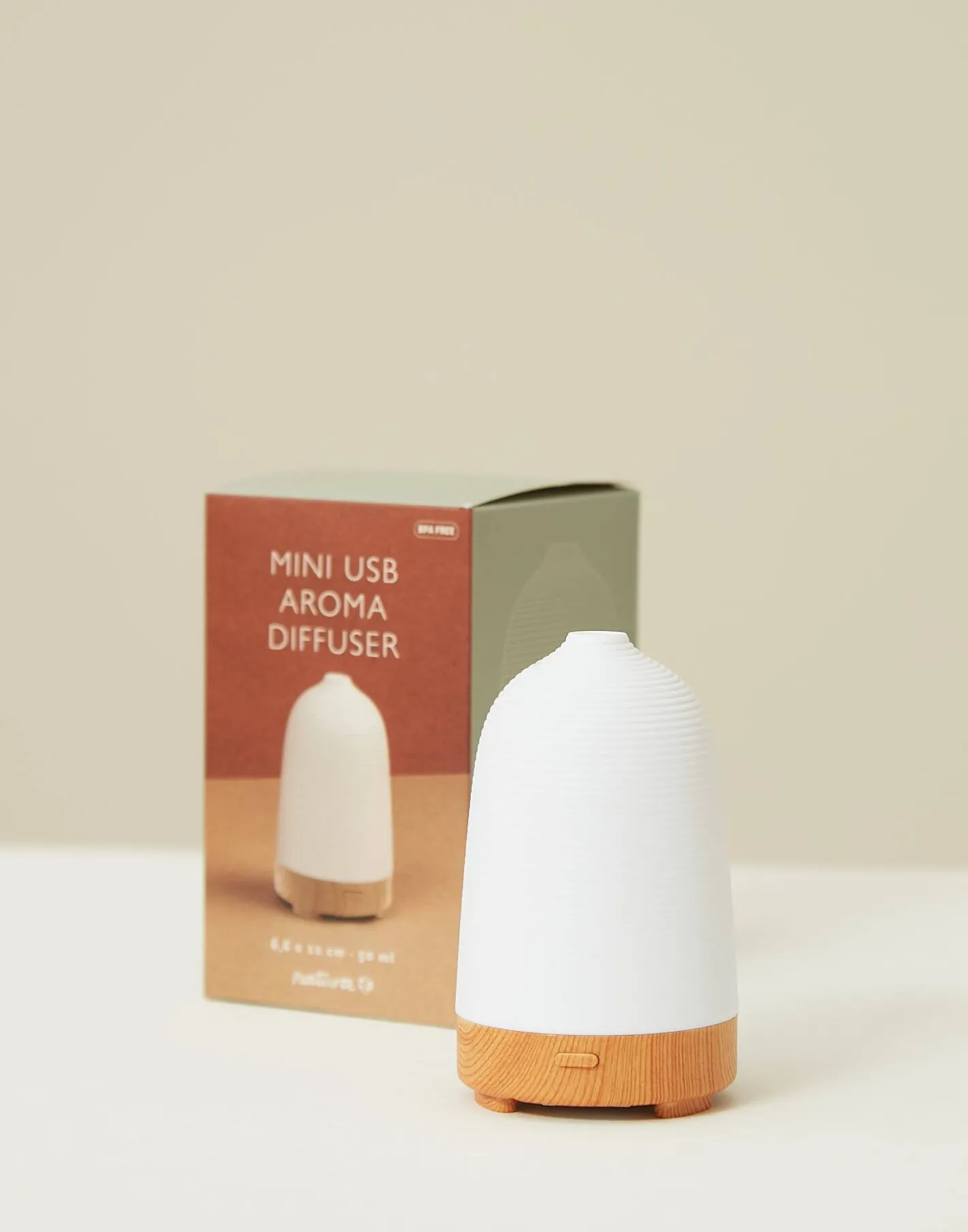 Natura Selection Difusor Aroma Base Color Madera Usb