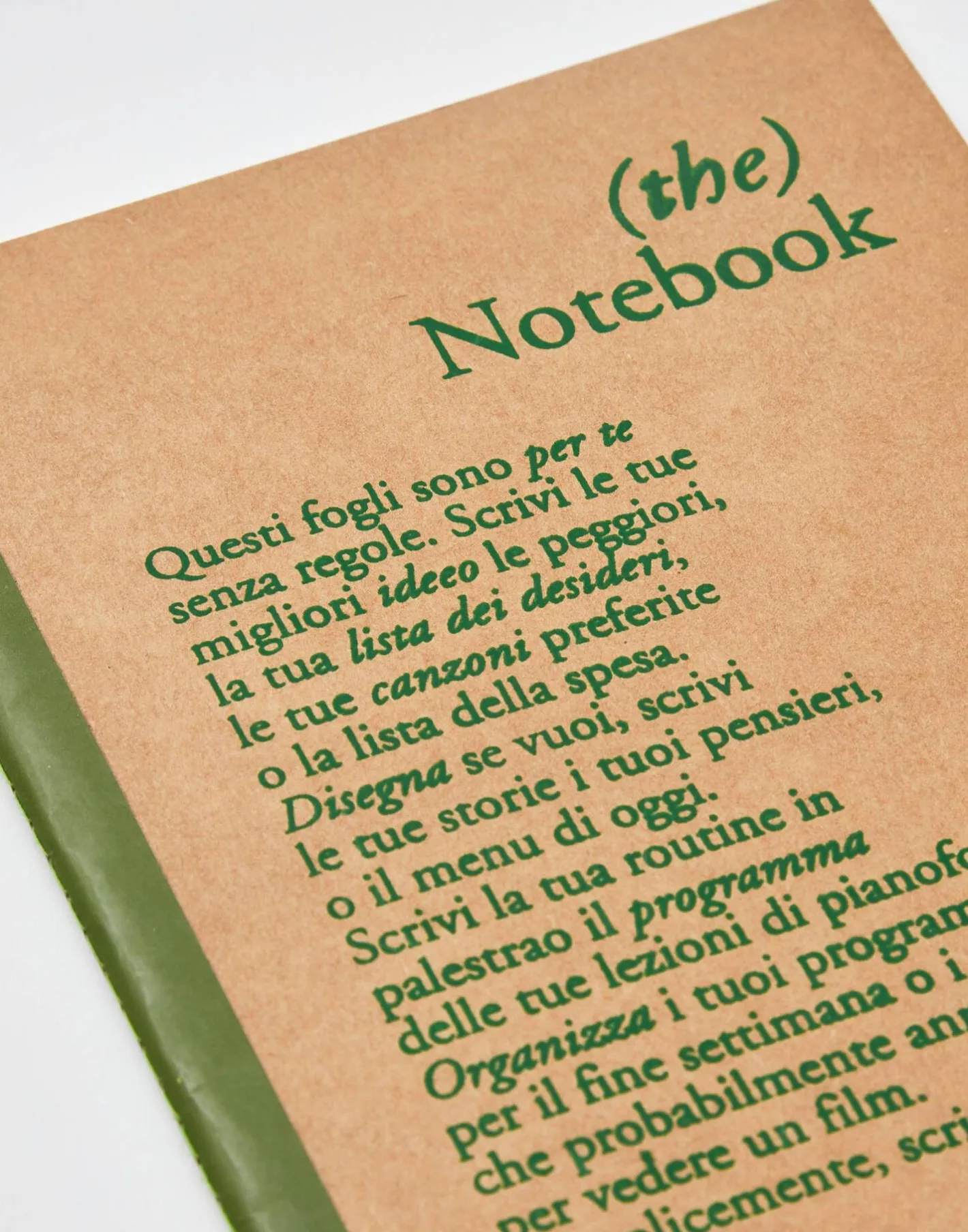 Natura Selection Libreta Manifiesto