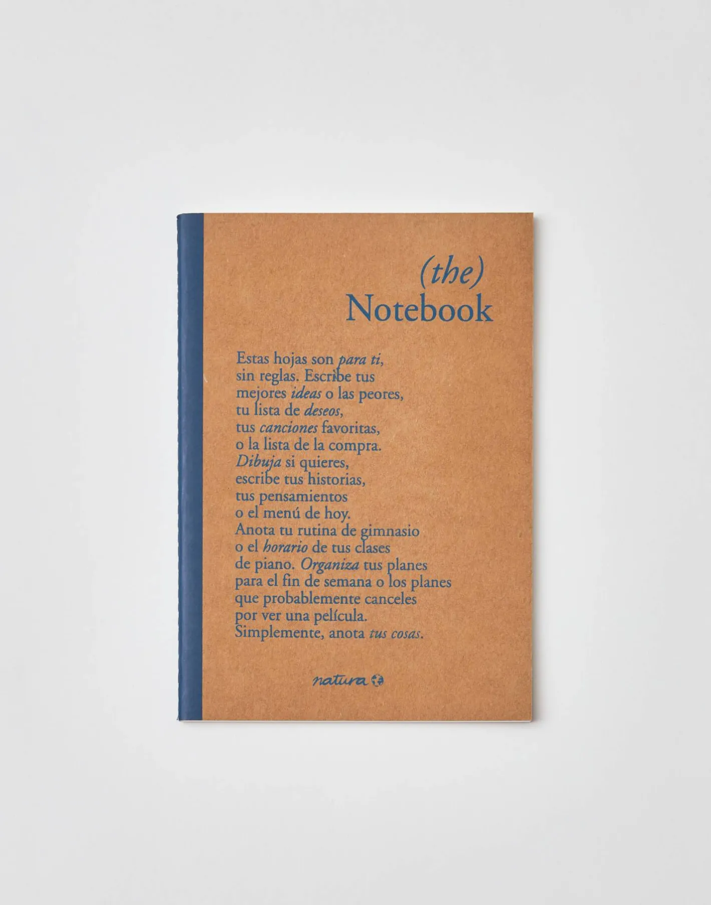 Natura Selection Libreta Manifiesto