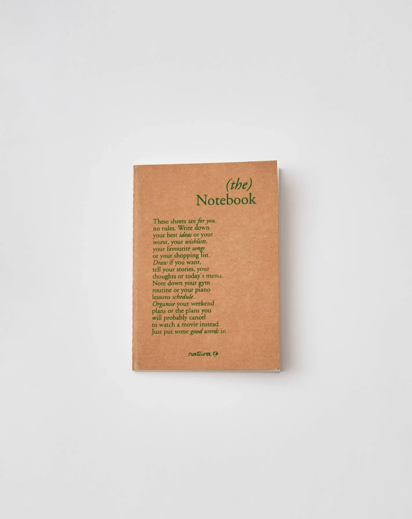 Natura Selection Libreta Manifiesto A6