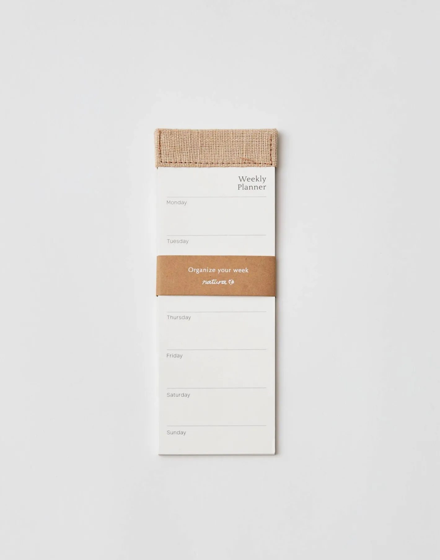 Natura Selection Libreta Vertical Weekly Planner