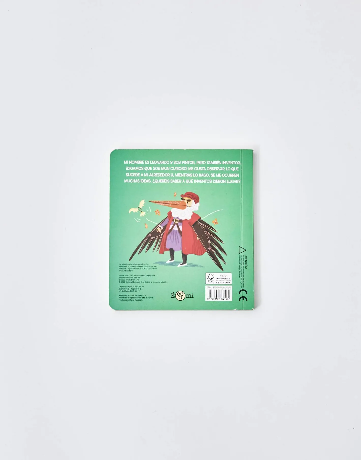 Natura Selection Mini Genios: Leonardo Da Vinci