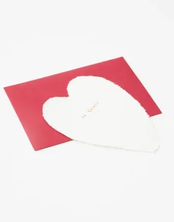 Natura Selection Mini Postal Corazón Papel Reciclado