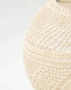 Natura Selection Pantalla Lámpara Macramé 35,5 Cm