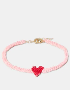 Natura Selection Pulsera Beads Corazón