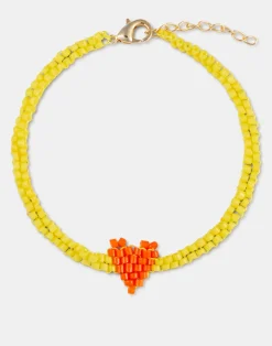 Natura Selection Pulsera Beads Corazón