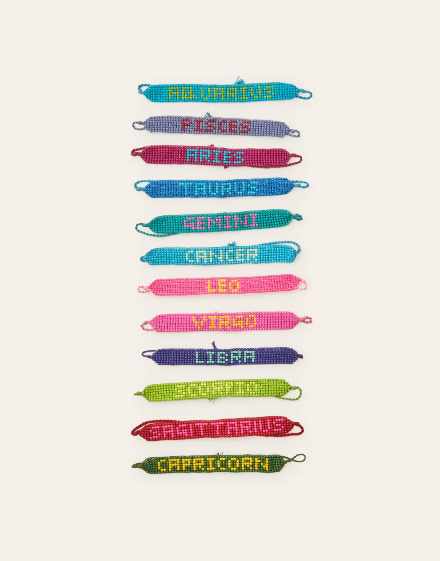 Natura Selection Pulsera Beads Horóscopo