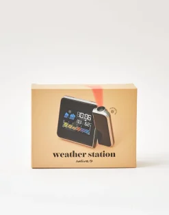 Natura Selection Reloj Despertador Con Estación Meteorológica Y Proyector