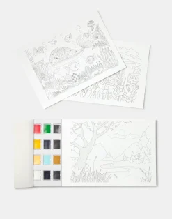 Natura Selection Set Libro Para Acuarela Y Acuarelas