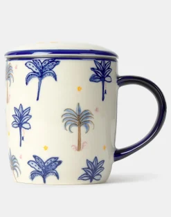 Natura Selection Taza Té Palmeras